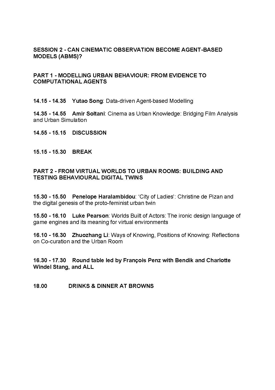 Cambridge Symposium